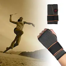 Предохраняющие от давления ладони могут кормить запястье-давление спорт на открытом воздухе Теннис Бадминтон защитное спортивное снаряжение Фитнес наручные перчатки