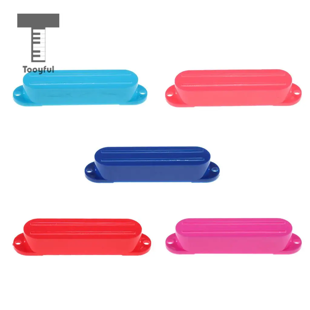 Guitar Dual Rail Humbucker Pickup Cover for Strat ST Electric Guitar Replacement Parts