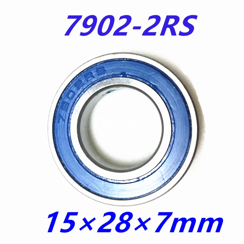 Ограниченное по времени шарикоподшипник 7902-2rs 7902rs 7902 71902 велосипедный подшипник 15x28x7 мм ремонт макс полный комплект