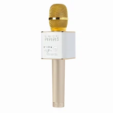 Bingsentec бренд Q9 магия bluetooth караоке микрофон Беспроводной профессиональный игрок динамик с Carring чехол для iPhone Android