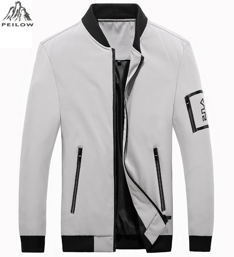 زائد حجم 6XL ، 7XL ، M ~ 8XL رجل منفذها السترات الذكور الأزياء البيسبول طوق الشارع الشهير الهيب هوب معاطف الرجال أبلى رقيقة ضئيلة السترات