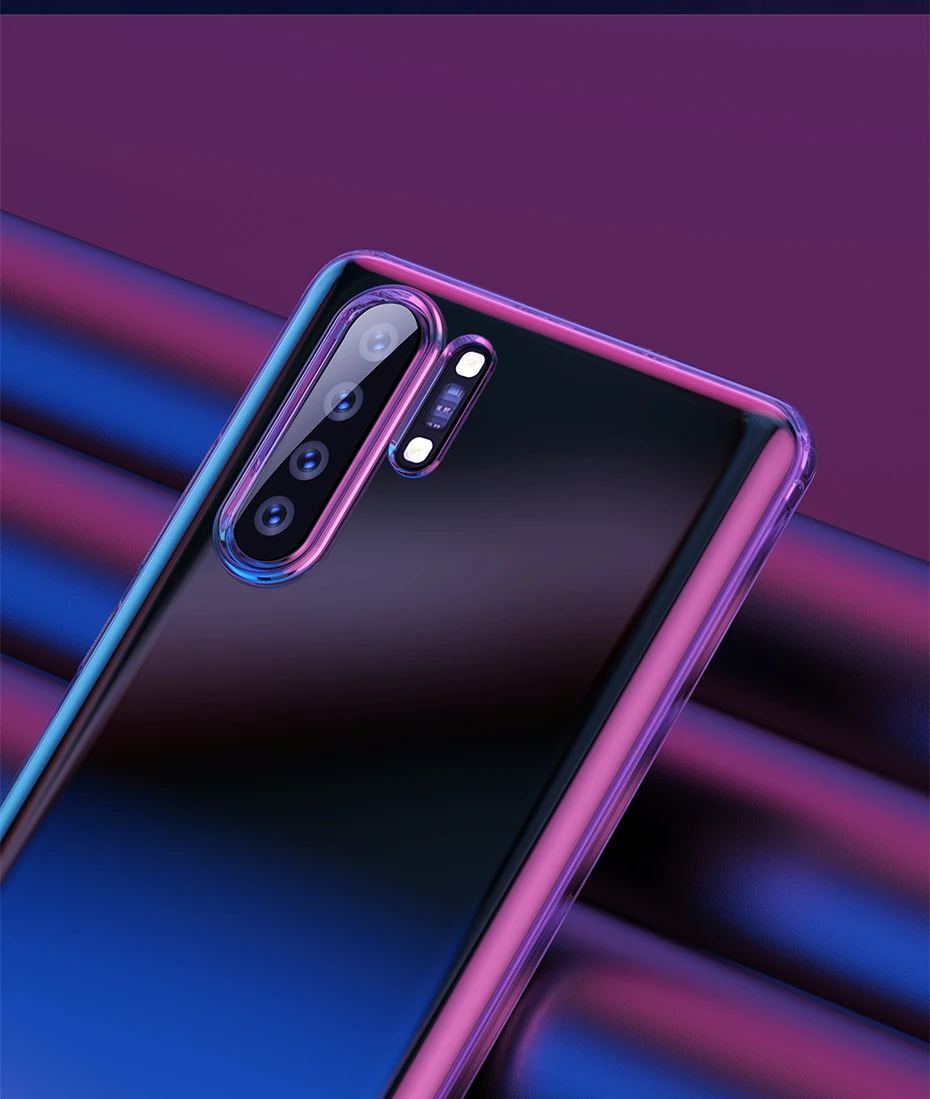 Baseus, прозрачный чехол для телефона huawei P30 Pro, Fundas, Мягкий ТПУ силиконовый чехол, защитная задняя крышка для huawei p30 p30pro Coque