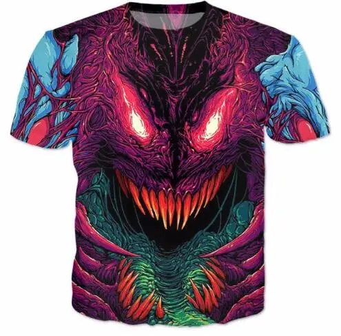 

Aesthetic Casual 3D Printed Harajuku Tee Hyper Beast T-Shirt Psychedelic Tops Hipster Hip-Hop O-Neck tshirts Outfits Clothing
