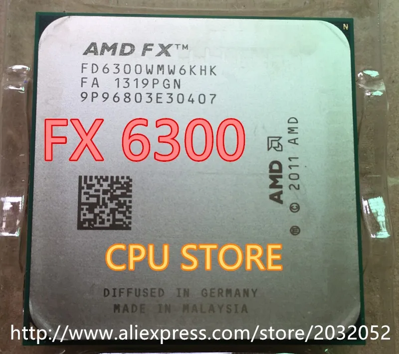 Процессор AMD FX 6300 AM3+ 3,5 ГГц 8 Мб 95 Вт процессор fx 6300 может работать