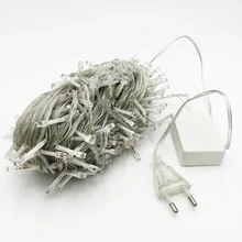 100 м 600LED огни строки открытый украшения свет Рождество фестиваль света год гирлянда Enfeites де натальной