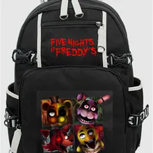 Рюкзак Five Nights At Freddy's Freddy Chica Фокси Бонни FNAF на плечо 44x15x33 см сумка на день