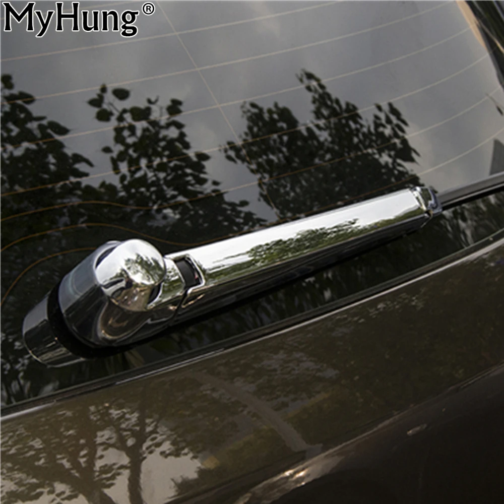 

Fit For Volkswagen VW TIGUAN 2009 2010 2011 2012 2013 2014 Car Rear Window Wiper Cover Trim Abs Chrome 3pcs Per Set Car-Styling