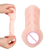 OLO Realistic Vagina Male Masturbation Male Aircraft Cup Oral Sex Real Pussy Sex Toys for Men Adult Products No Vibrator soft silicone men sexy toy vagina real pocket pussy male masturbation vibrator aircraft cup true touch male adult sex toys