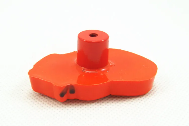 10 قطع الأحمر سيارة لينة البلاستيك درج الأثاث مقبض خزانة مجلس الوزراء الباب الكرتون درج سحب الأطفال حماية مقبض