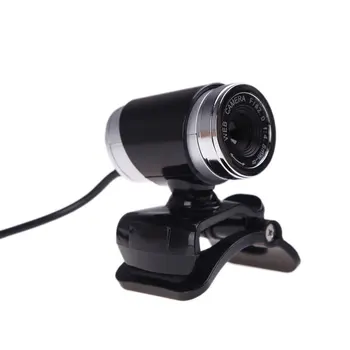 

PROMOTION! USB 2.0 12 Megapixel HD Camera Web Cam with MIC Clip on 360 Degree for Desktop Skype Computer PC Laptop Black