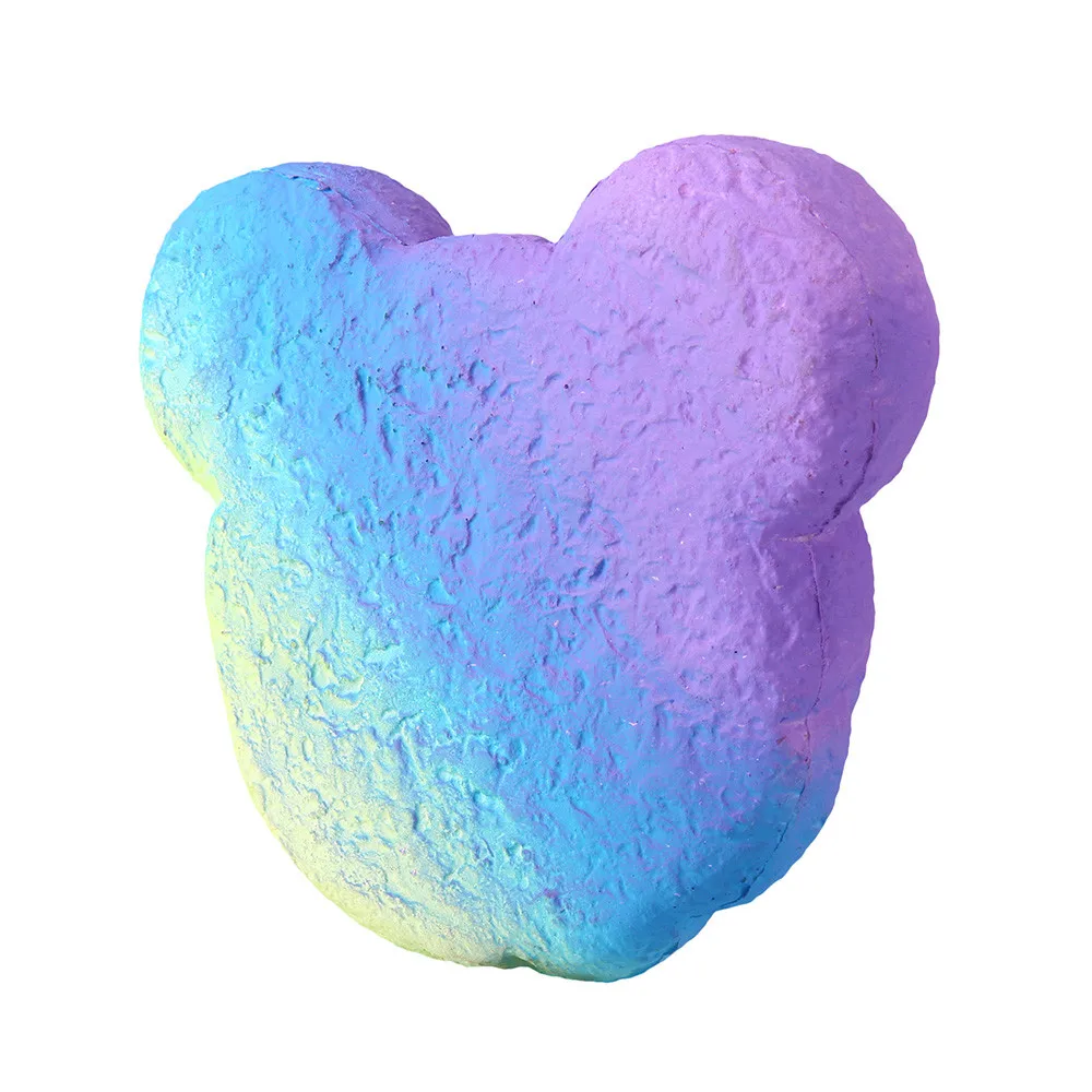 Kawaii Мультфильм галактика медведь Сжимаемый медленно поднимающийся крем Ароматизированная игрушка для снятия стресса 3,25