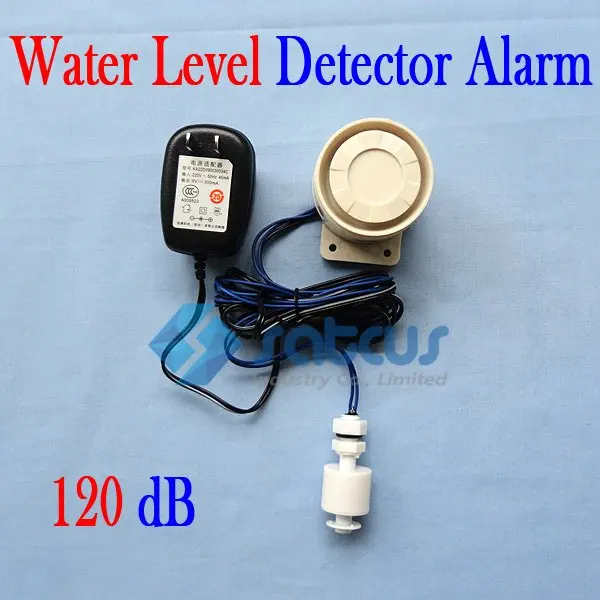 Independent Home Water Level Detector Alarm with 120 dB Siren (US Plug