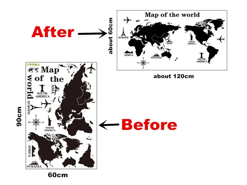 online shop hot sale cool home decor diy world map wall sticker art wallpaper wall decor for bedroom living room aliexpress mobile - Home Decor Sale online shop hot sale cool home decor diy world map wall sticker art wallpaper wall decor for bedroom living room aliexpress mobile - Home Decor Sale