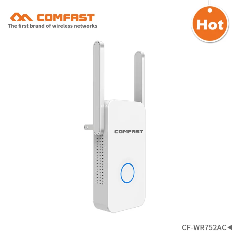 

1200Mbps Comfast Gigabit WiFi Repeater Access Point WiFi Range Extender WIFI ROUTER 2*3dBI Antennas 5.8Ghz Wi fi Signal Amplifer