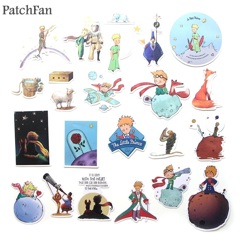 Patchfan 23 шт. с принтом Маленький принц Пастер коллекция 90s наклейки для