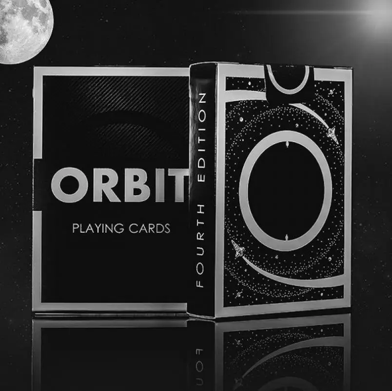 

Orbit V4 Black Playing Cards Deck Brand New Sealed Magic Props