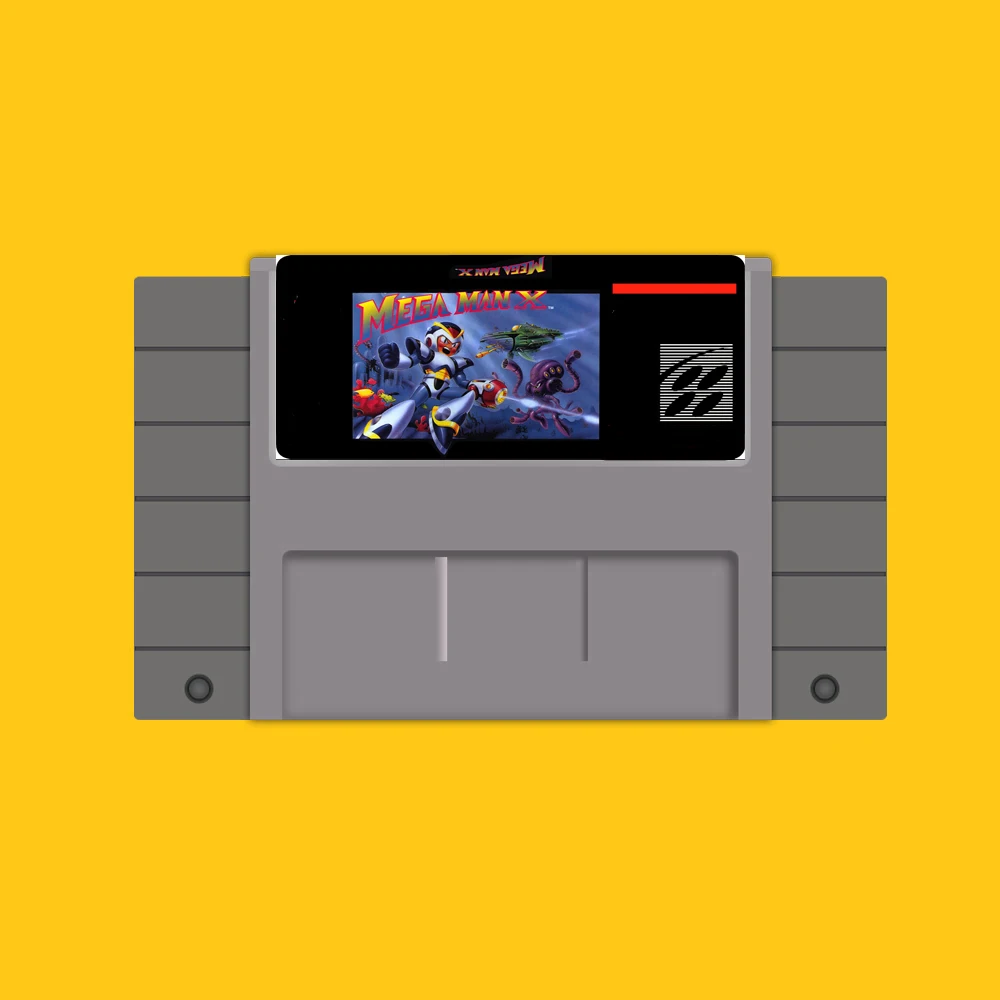 Хит Megaman X 46 Pin 16 бит NTSC игровой картридж | Электроника