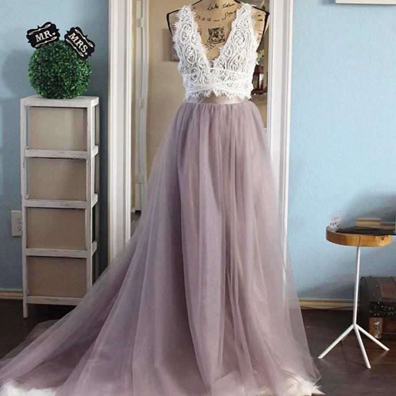 Faldas Saias лилового цвета длинные тюлевые юбки женские молнии на заказ длина до пола трапециевидная юбка-пачка высокое качество женская нижняя часть