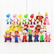Anime desenhos animados brinquedos cogumelo fantasma dragaon macaco dk figura de ação modelo bonecas