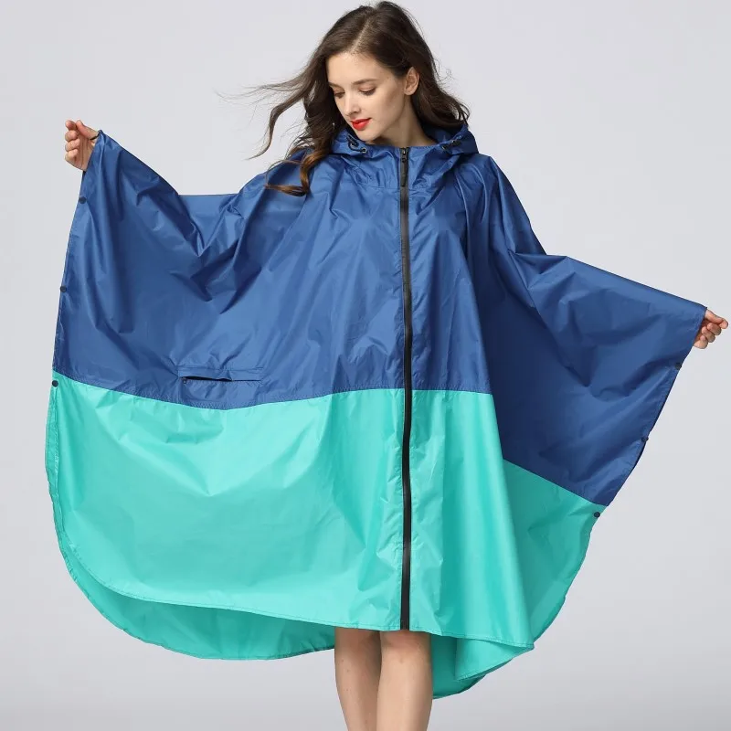 cloak raincoat women cute trench coat female waterproof free breathing ...