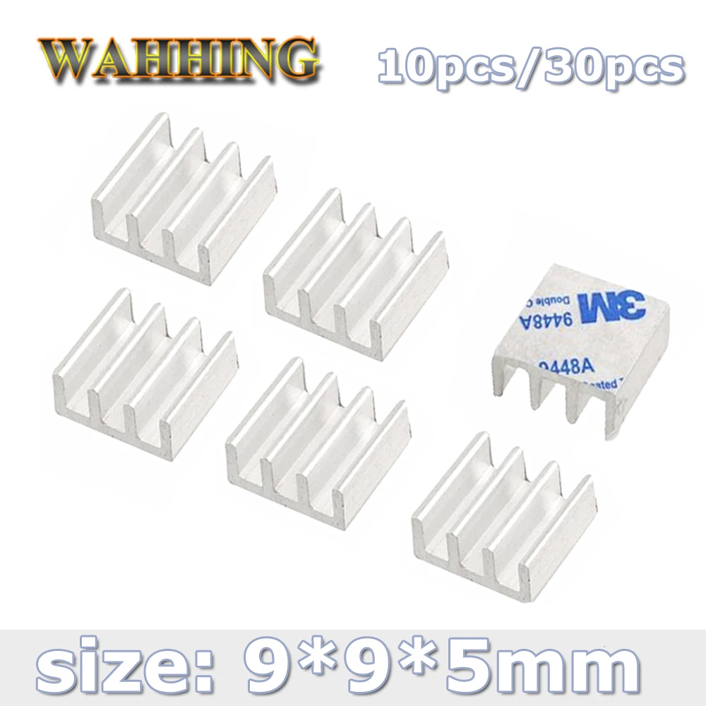 10/30 шт. алюминиевые радиаторы для компьютера 9 х9х5 мм|heat sink|heatsink heat sinkaluminum heatsink |