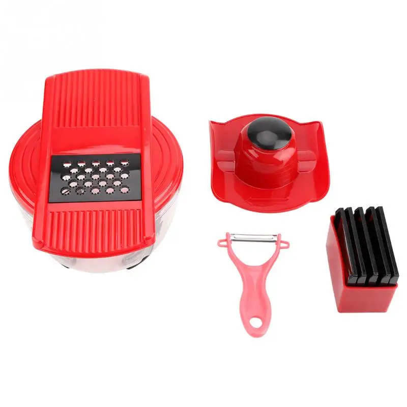 

Multifunctional Vegetable Slicer Cutter Manual Meat Grinder Grater Chopper Potato Cucumber Onion Fast Crusher