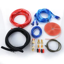 Car Audio Wire RCA Amplifier Subwoofer Cable Speaker Wire Kit
