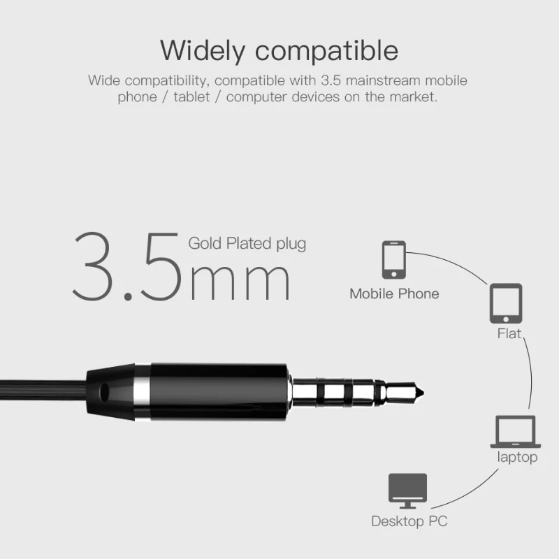 PZOZ In-ohr Stereo Bass Kopfhörer Gaming Ohrhörer Headset Sport Verdrahtete Kopfhörer Mit Mikrofon