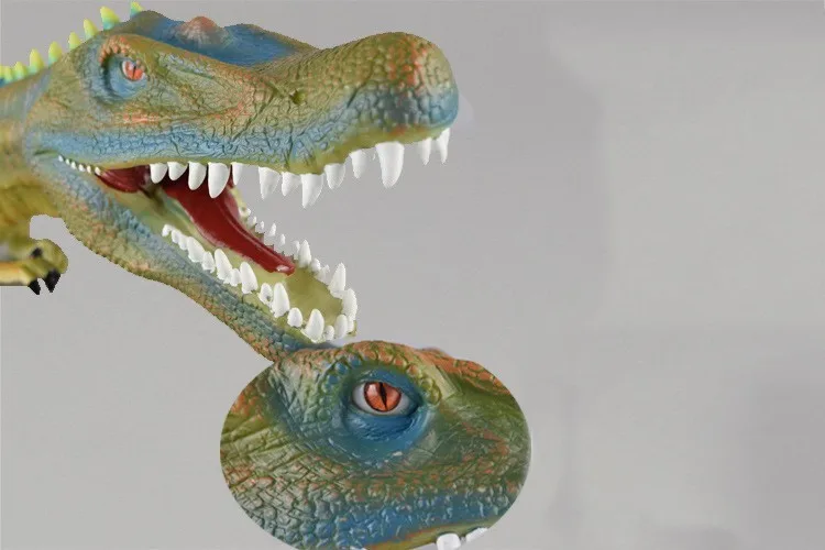 Tyrannosaurus Rex Кукол Динозавров Модель Стороны Марионеточных Резина Моделирования Tyrannosaurus Rex Интерактивные Игрушки