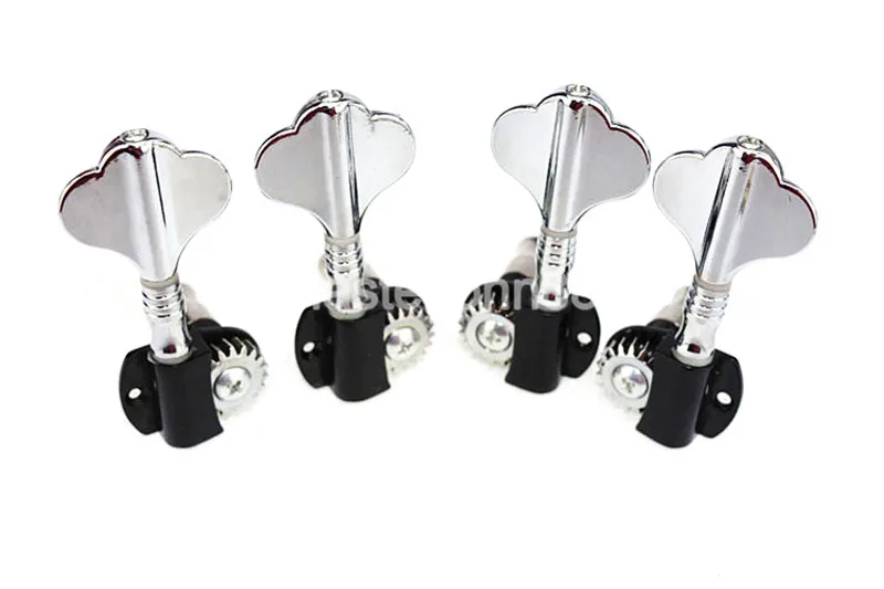 

Chrome Electric Bass Half-Sealed Tuning Pegs Tuners Machine Head For 4/5 Strings Electric Bass Free Shipping