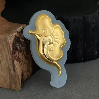 

Full gold inlay and pond pendant wishful pendant male and female models natural and nebula certificate