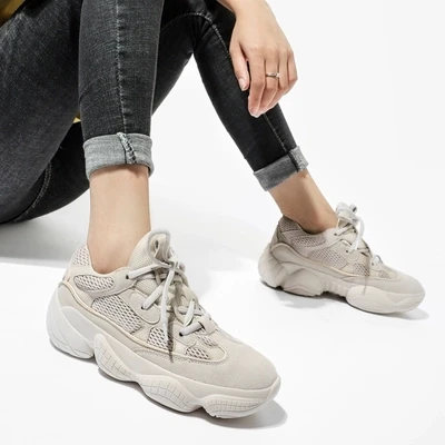 Shoes women luxury brand women's old shoes platform shoes lace casual shoes ugly cute