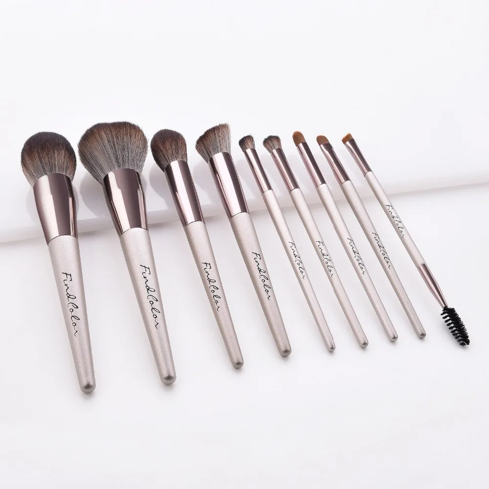 

Professional Makeup Tools 1PC Wooden Makeup Cosmetics Eyebrows Eyeshadow Brush Makeup Brush Set Tool Pincel Maquiagem