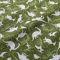50 см * 110 японский хлопок ткань лоскутное для DIY Вышивание квилтинг динозавр