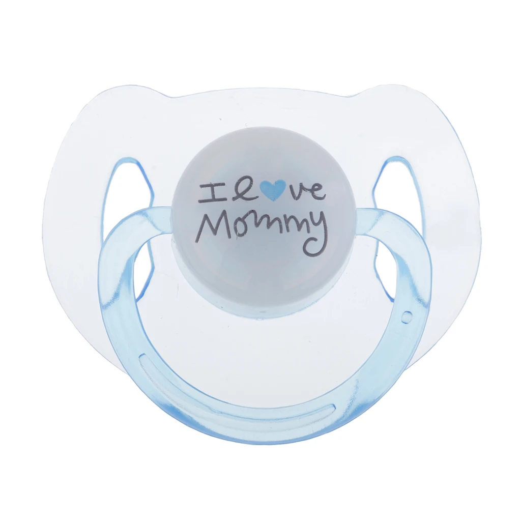 Dummy Pacifier (with Magnet) for Reborn Baby Toddler Dolls, ABS Plastic