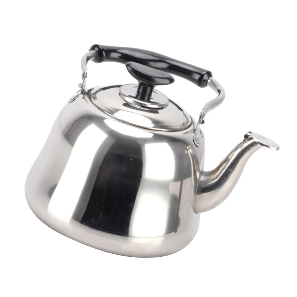 Stainless Steel Whistling Kettle Teakettle Fast Boil Teapot with Infuser 1L 2L 3L