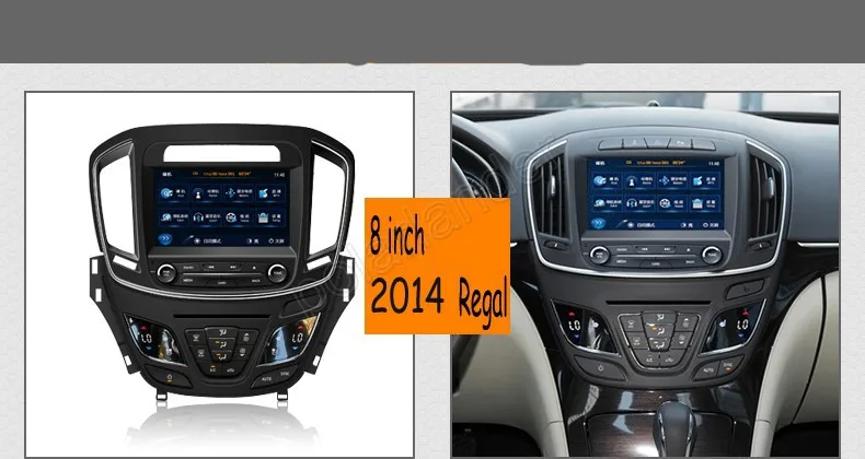 Discount 8 Inch High Quality Car Audio Video PlayerTouch Screen WinCE6.0 System For Buick Regal2013 2014 6