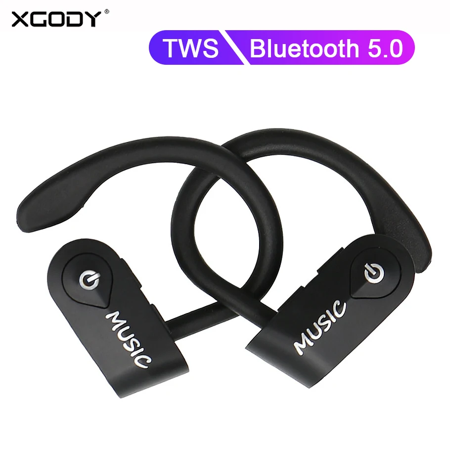 XGODY QL6 TWS беспроводные наушники бизнес ручной Вызов Bluetooth 5 0 наушник с зацепкой на