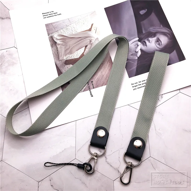 Universal Black Lanyard Neck Strap for ID Holders and Accessories