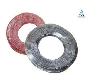 

MC4 Black Red PV Solar Cable 4mm2 Used to Off-grid and Grid Connected PV System