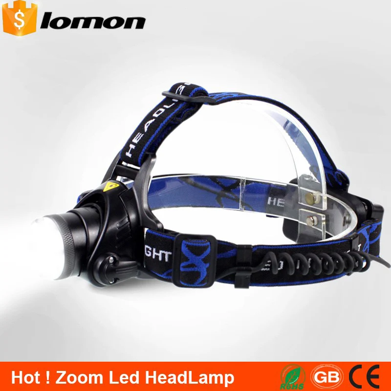 

Zoomable LED Headlamp 5000 Lumens Super Bright Head Light Zoom LED Head Lamp Waterproof High Power 18650 Rechargeable Headlight