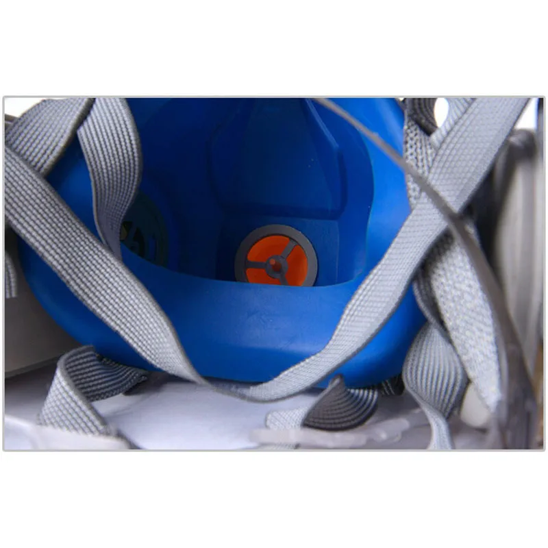 Противогаз с очками полная защитная маска для лица Abti-Пылезащитная краска химическая маска Активированный уголь пожарный спасательный дыхательный аппарат