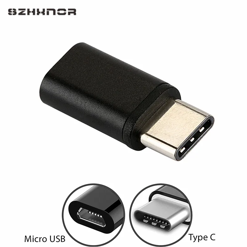 

Micro USB to USB C Adapter Type C Convert Connector charger for Samsung Galaxy S9 S8 Plus Note 8 LG V30 G6 Moto Z2 Play Nexus