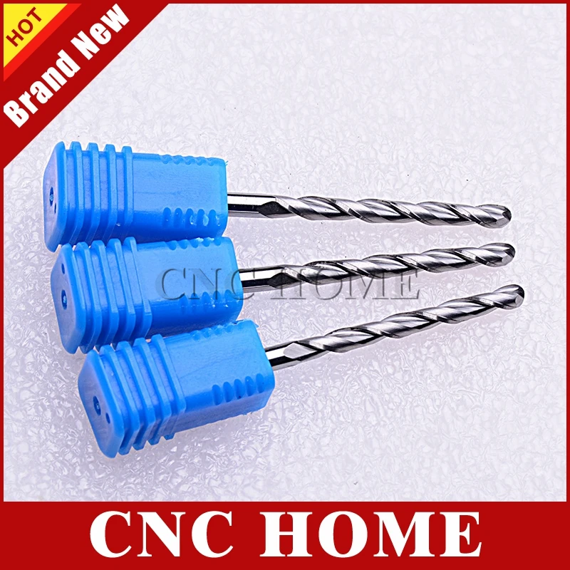 Концевая фреза с 2 канавками 3 175*25 мм 10 шт.|router bit shank|bit electronicrouter bits for wood |