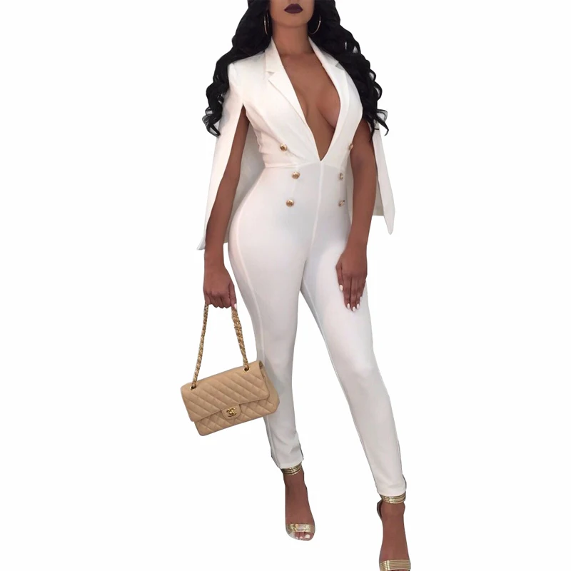 

Plus Size 3XL Sexy V-Neck Club Wear Party Jumpsuit 2019 Summer Fashion Bodycon One Piece Sleeveless Romper Women Elegant Overall