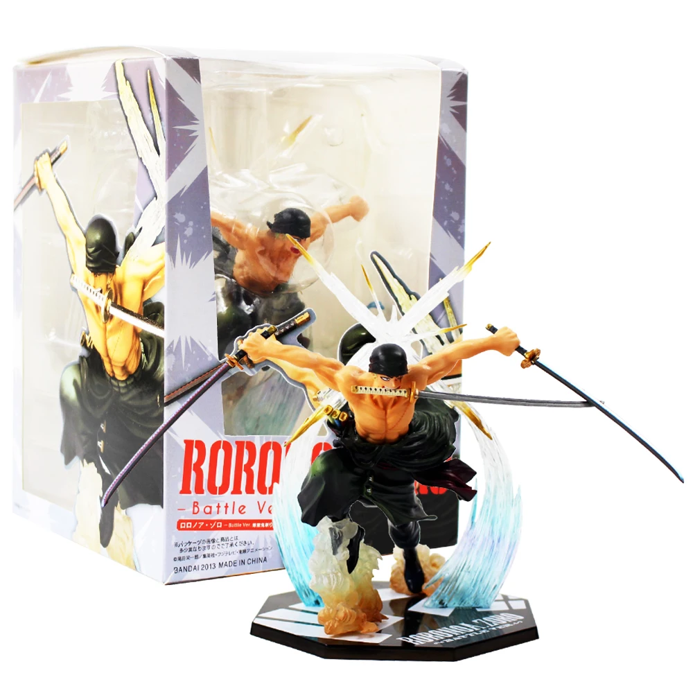 14 см аниме одна штука Roronoa Зоро фигурка Colossum Battle Ver ПВХ Коллекционная модель