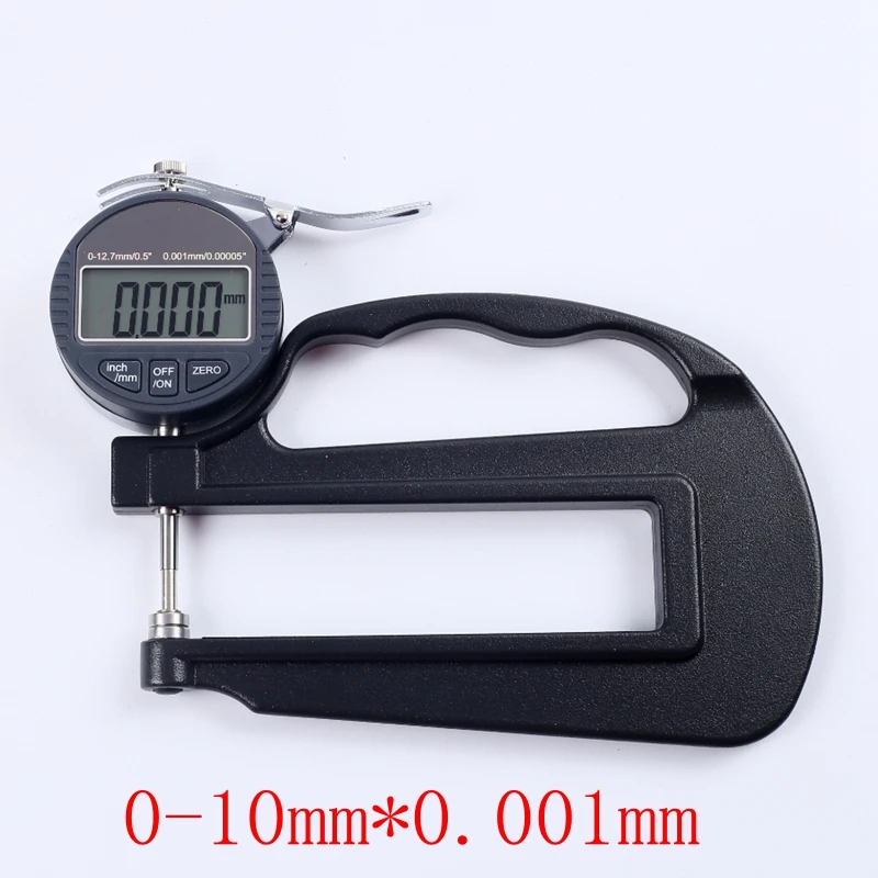 Digital Micrometer Electronic 0.01mm Test Thickness Gauge Depth Measureing Tool