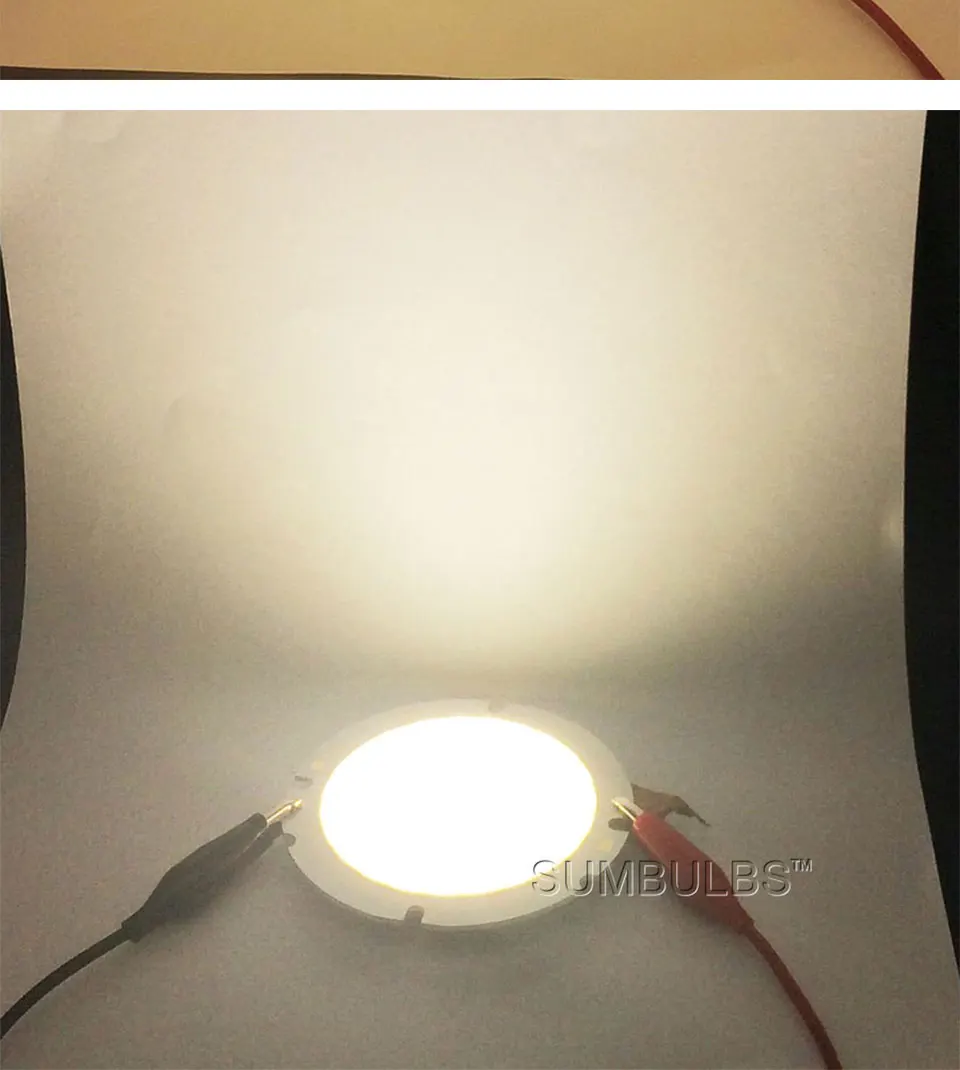 76MM Round COB LED Chip On Board Lamp DC30-33V 20W 30W LED Light Bulb Source for Spotlight Downlight  Warm Natural Cold White (9)