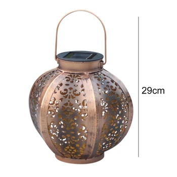 

Outdoor Waterproof Solar Hanging Lantern Solar Flame Lights Retro Garden Pathway Lights Lawn Lamp For Garden Decoration Lantern