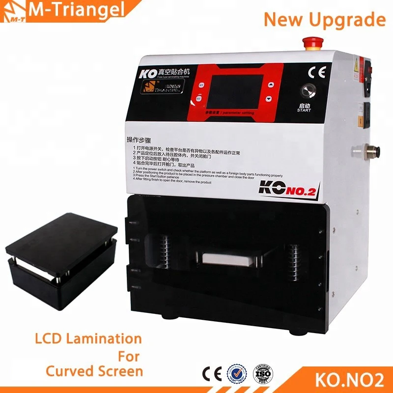 Vacuum OCA Lamination Machine For Samsung S8 S7 S6 Edge LCD Refurbish Laminating M-Triangel KO.NO2 Need External Vacuum Pump Vacuum OCA Lamination Machine For Samsung S8 S7 S6 Edge LCD Refurbish Laminating M-Triangel KO.NO2 Need External Vacuum Pump